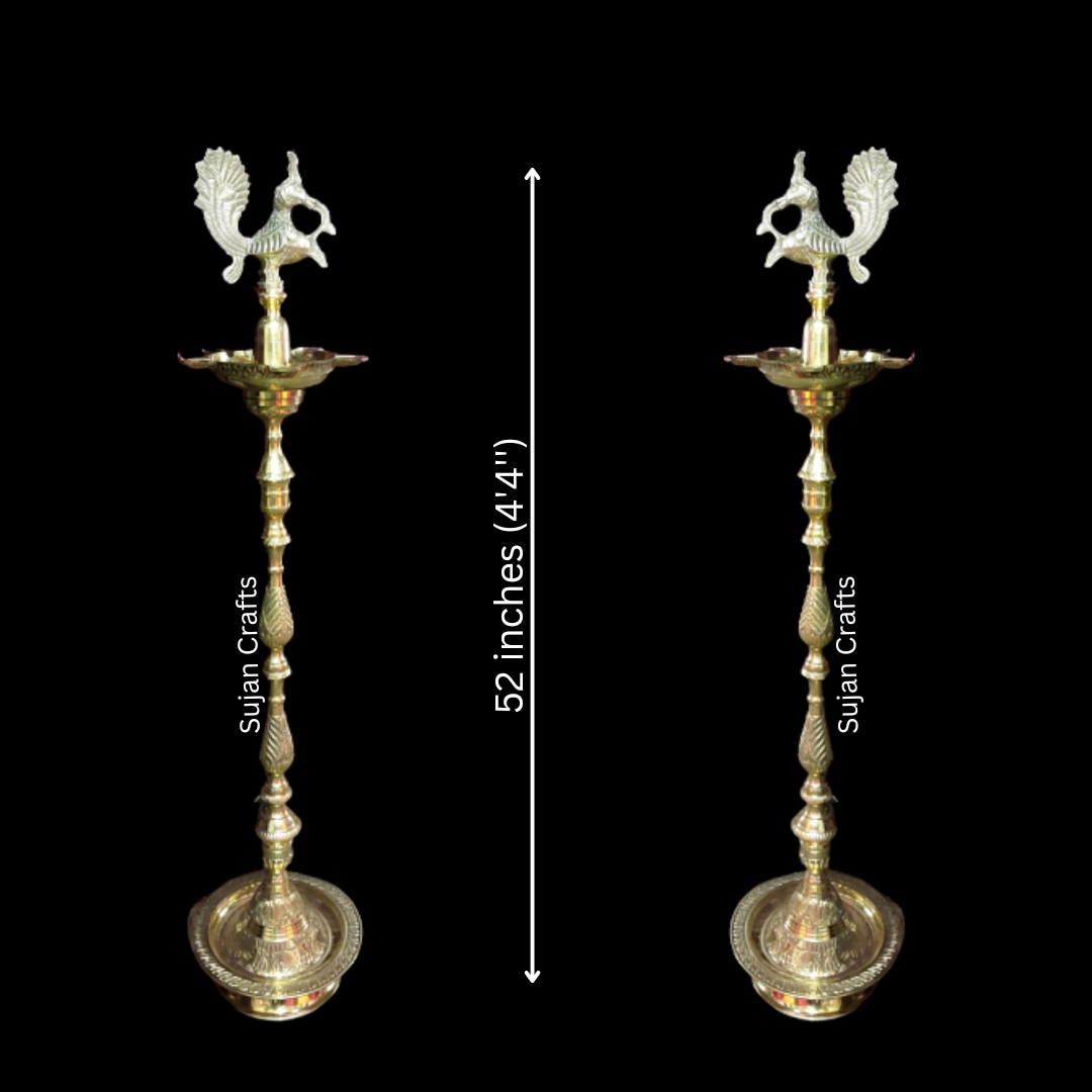 Brass Shammi Pair 52 Inches Or 4 Feet 4 Inches Sujancrafts